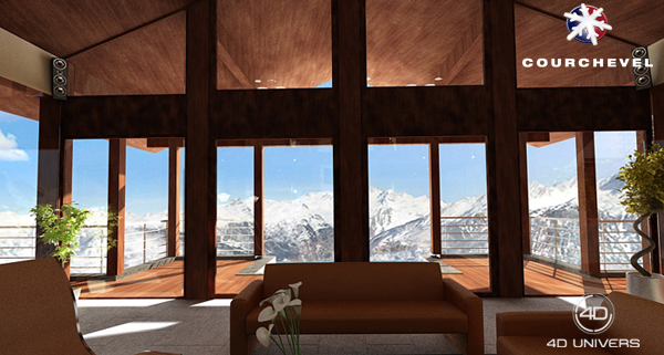 3d immobilier luxe