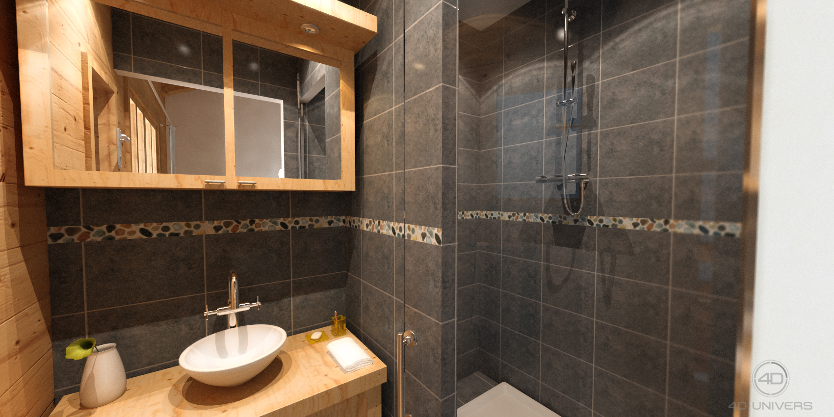 Etagere Murale Salle De Bain Sans Percer ~ best salle de bain chalet de luxe de design photos et id es Etagere Murale Salle De Bain Sans Percer ~ best salle de bain chalet de luxe de design photos et id es